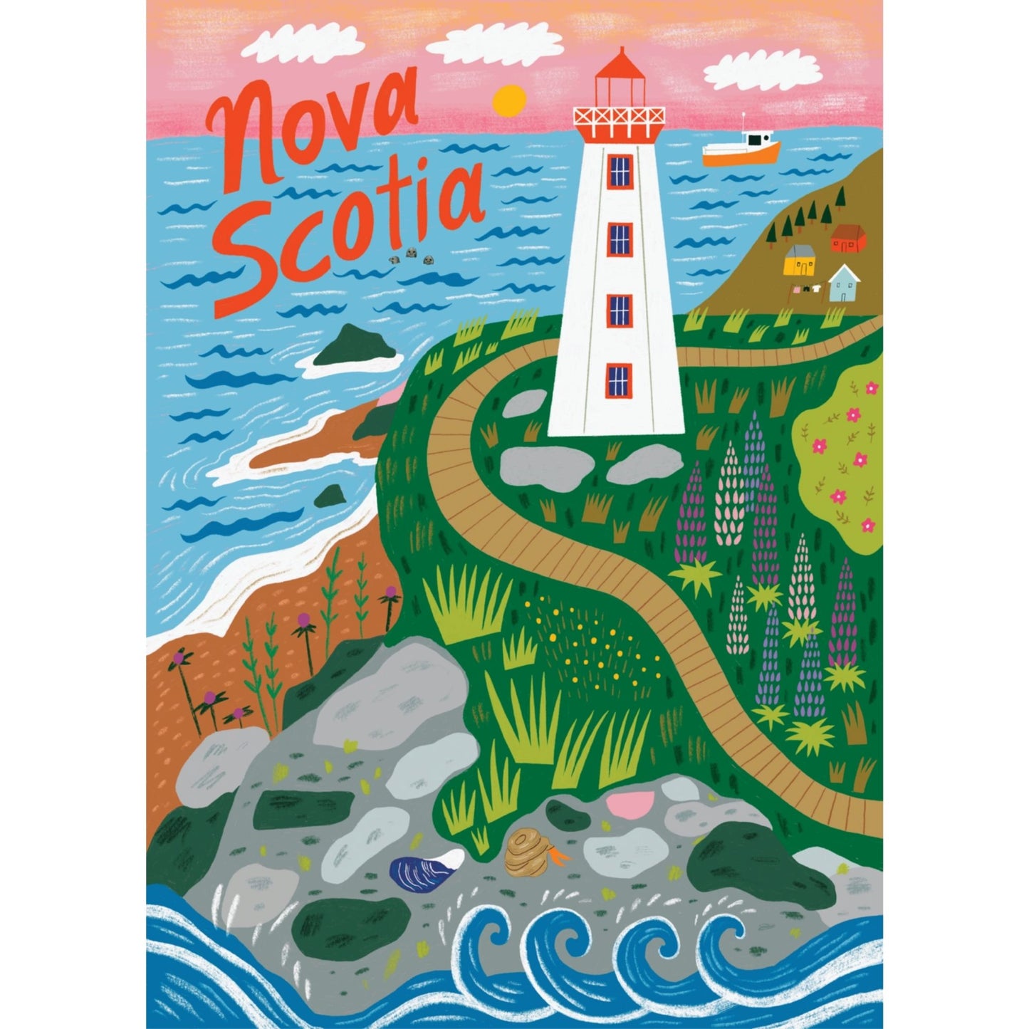 Nova Scotia Shores | 500-Piece Puzzle for Adults | Designed in Canada by Alysha Dawn Puopolo