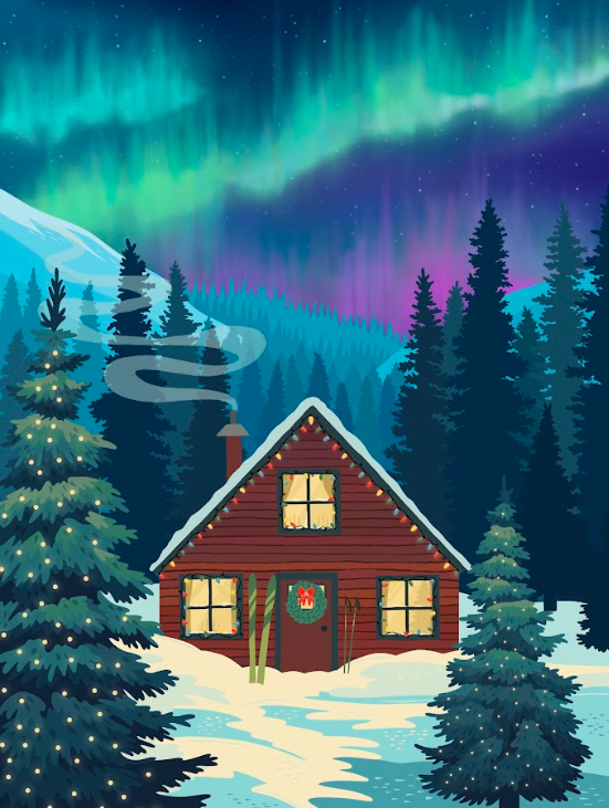 Northern Cabin | 500-Piece Puzzle for Adults | Designed in Canada by Diana Pinnell