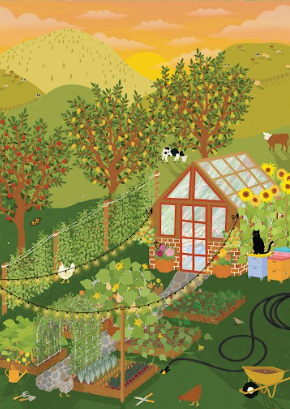 Hobby Farm | 500-Piece Puzzle for Adults | Designed in Canada by Kourtni Gunn