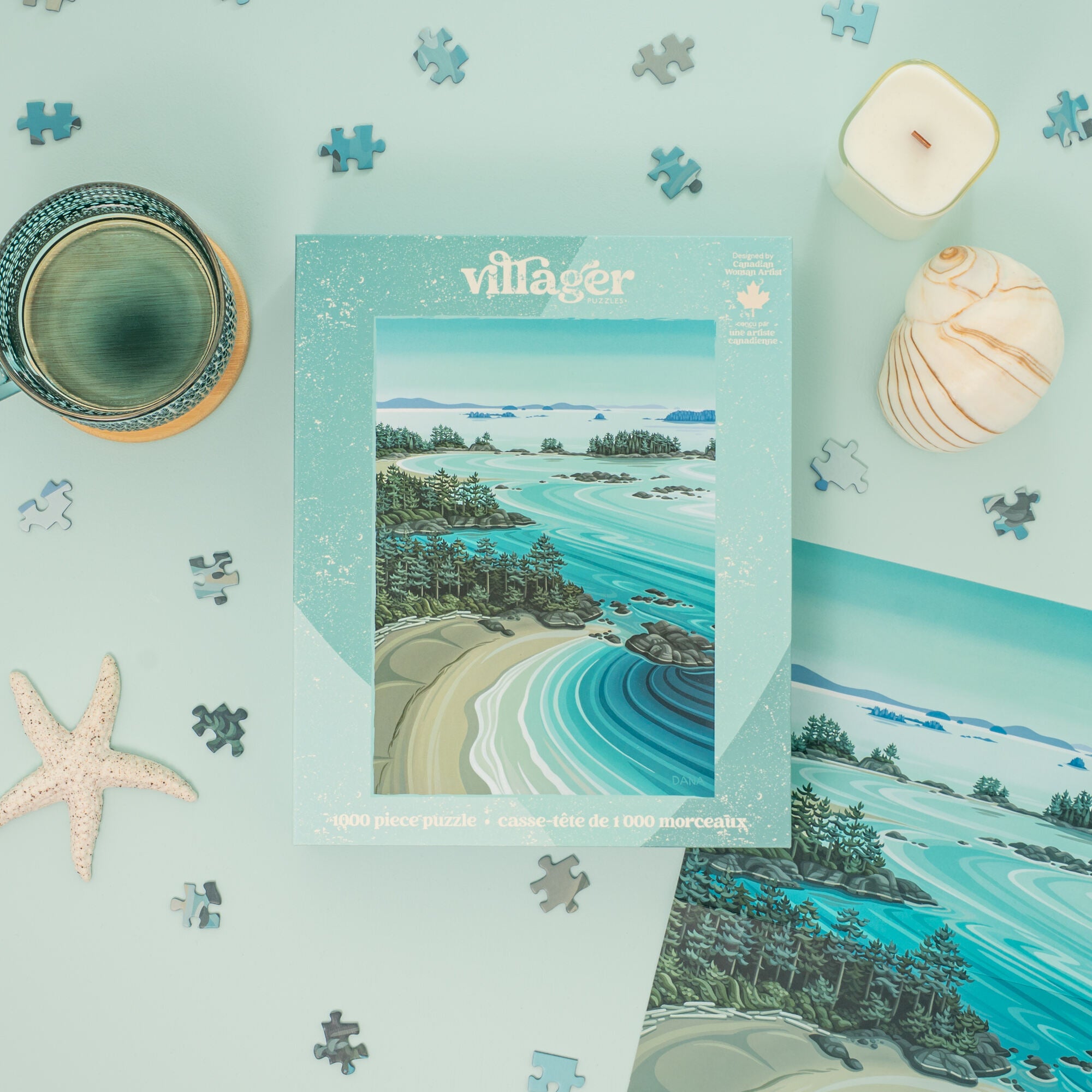 ☆ Trip Crew - Fable / レコード Soaring over Tofino | 1000-Piece Puzzle for Adults | Designed in