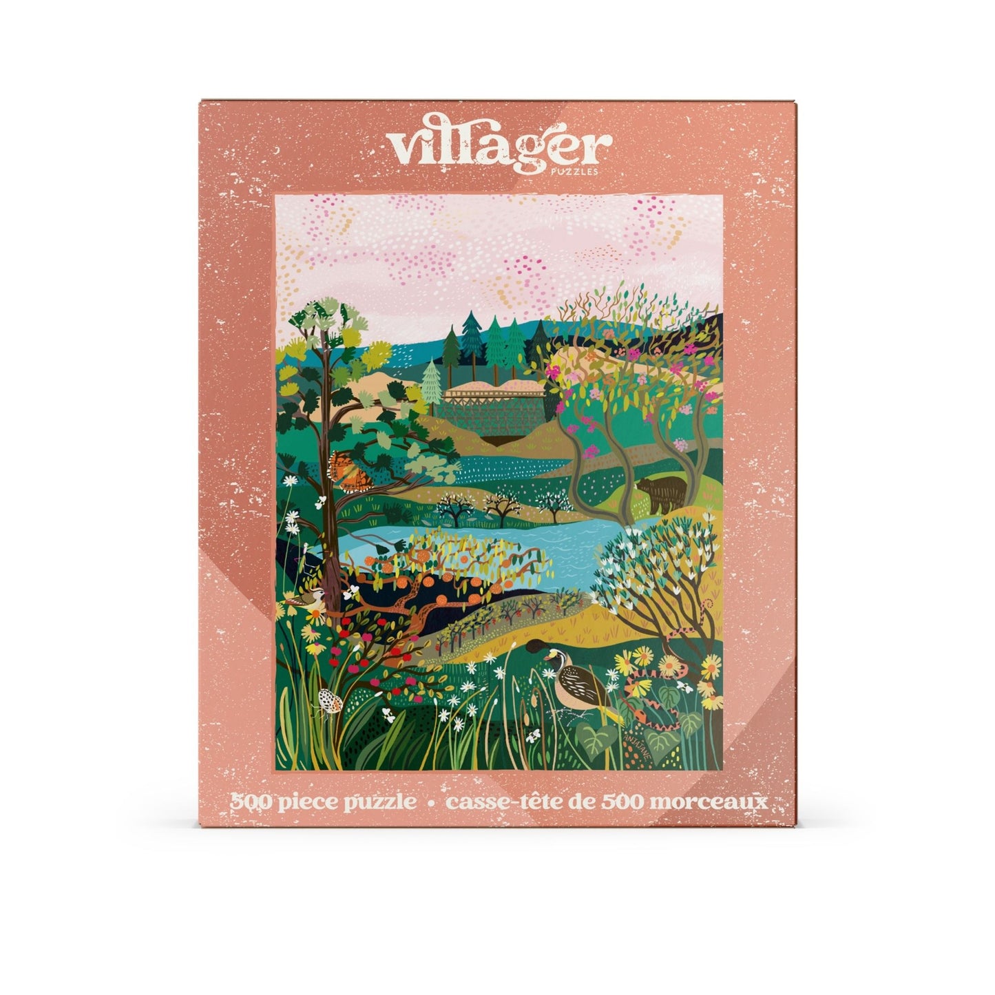 Okanagan Valley | 500-Piece Puzzle for Adults | Designed in Canada by Anja Jane