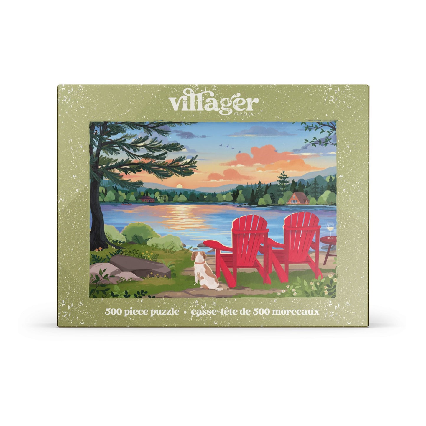 Cottage Country | 500-Piece Puzzle for Adults | Designed in Canada by Nicolle Lalonde