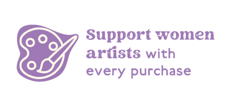 Support women artists with every purchase