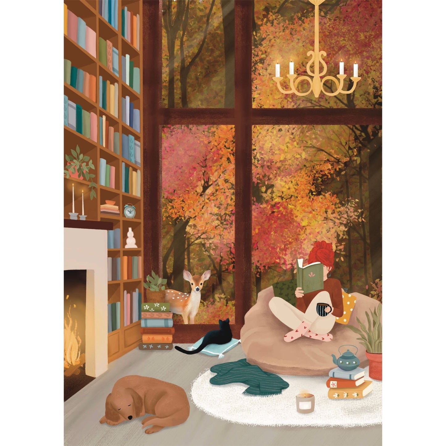 Dream Library | 1000-Piece Puzzle for Adults | Designed in Canada by Tara Younggren