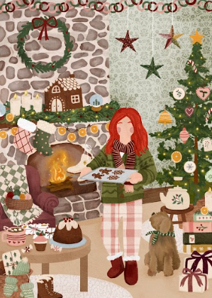 Cottage Christmas | 1000-Piece Puzzle for Adults | Designed in Canada by Tara Younggren