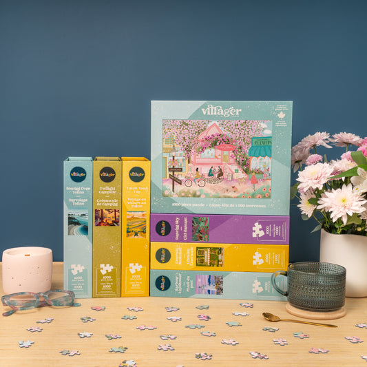 I-Love-1000-Piece-Puzzles Bundle | Seven Puzzles for Adults | Designed in Canada by Women Artists