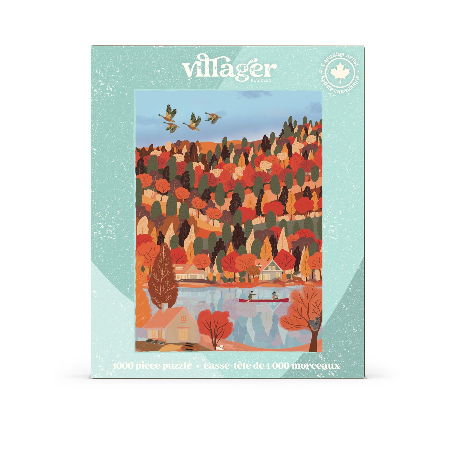 Changing Seasons | 1000-Piece Puzzle for Adults | Designed in Canada by Marie-Laure Plano