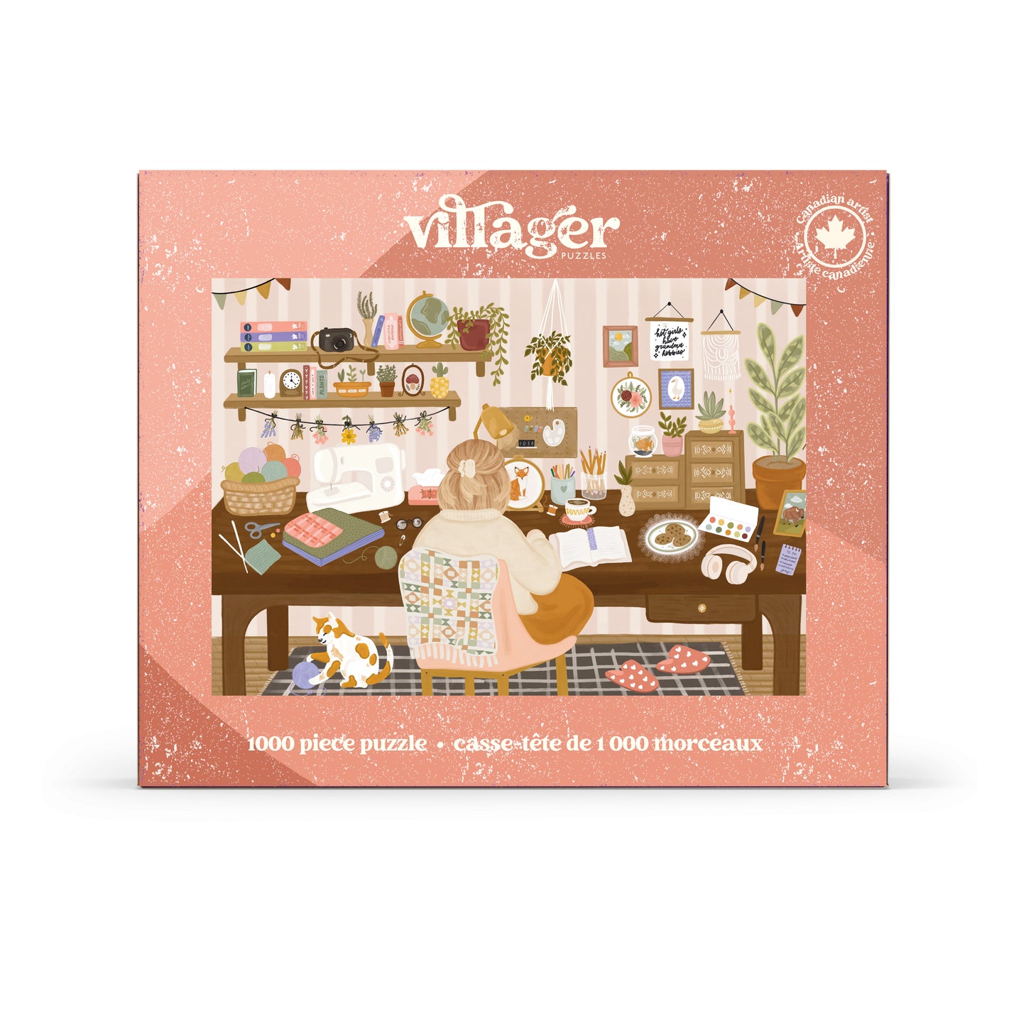 Grandma Hobbies | 1000-Piece Puzzle for Adults | Designed in Canada by Jess Capeling