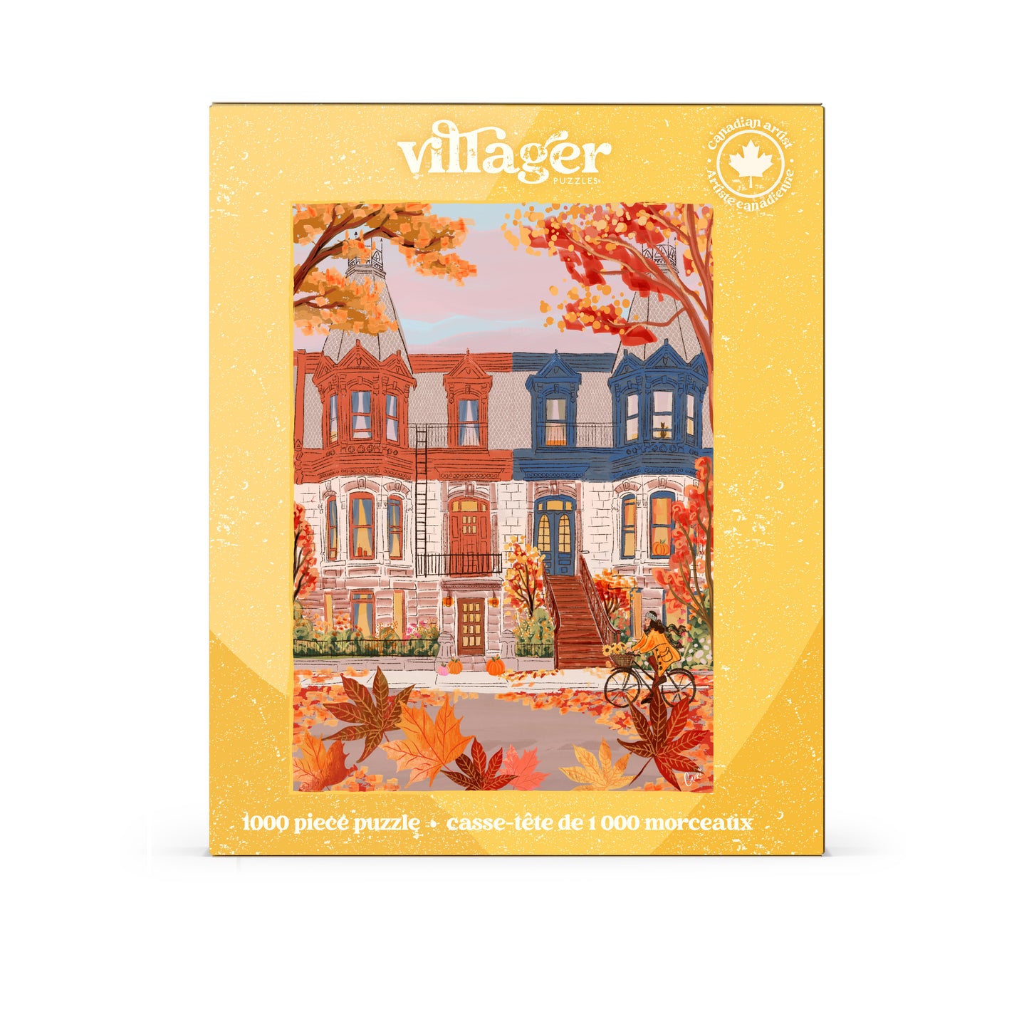 Touring Montreal | 1000-Piece Puzzle for Adults | Designed in Canada by Capri Sadler