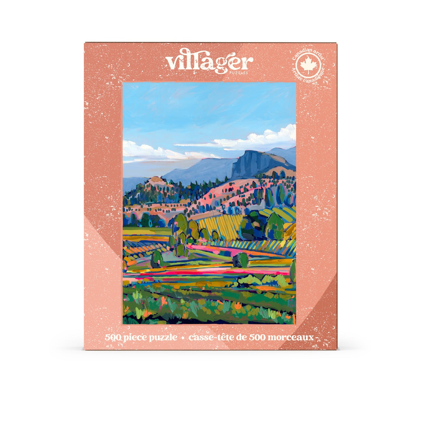 Wine Country | 500-Piece Puzzle for Adults | Designed in Canada by Amy Dixon