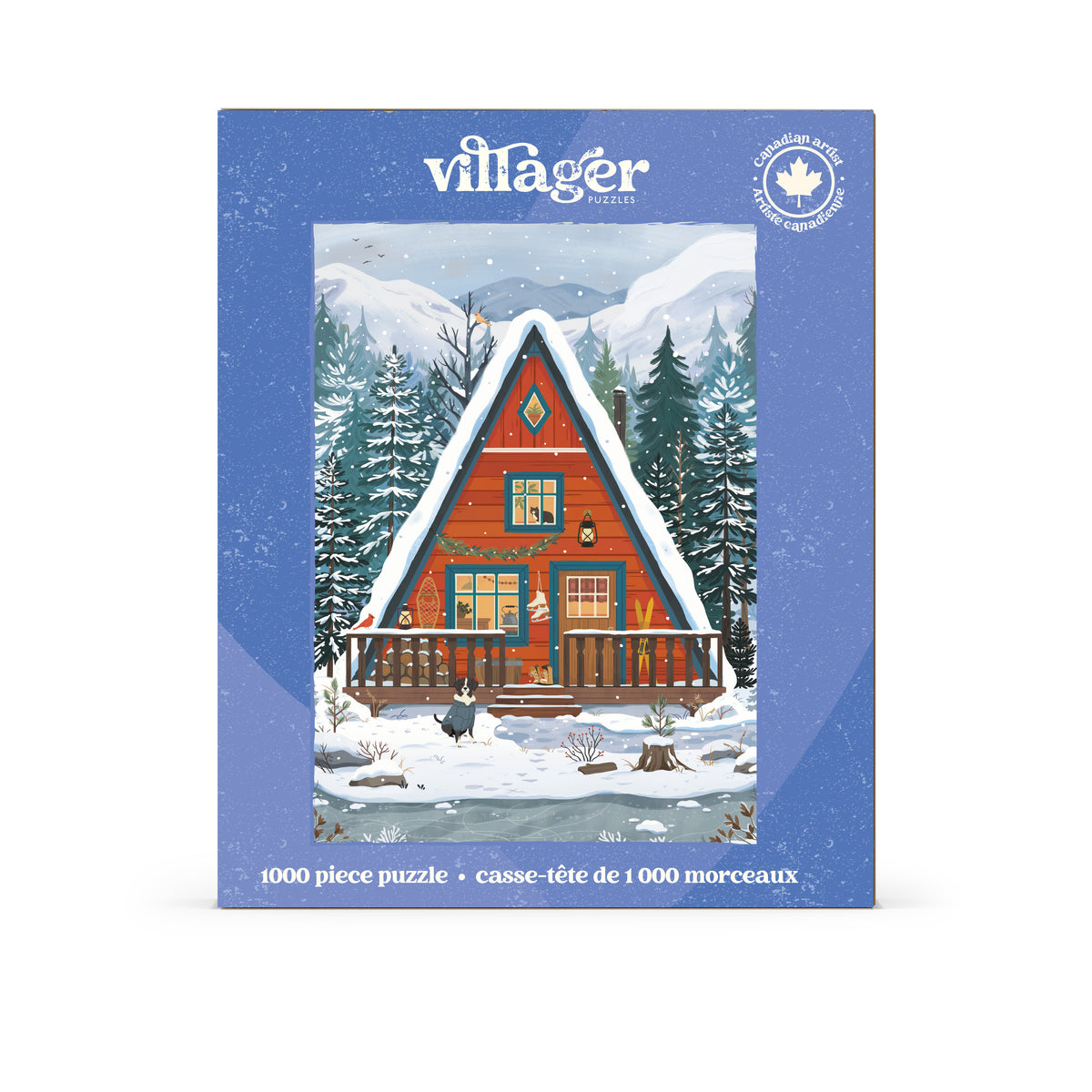 Midwinter Retreat | 1000-Piece Puzzle for Adults | Designed in Canada by Nicolle Lalonde
