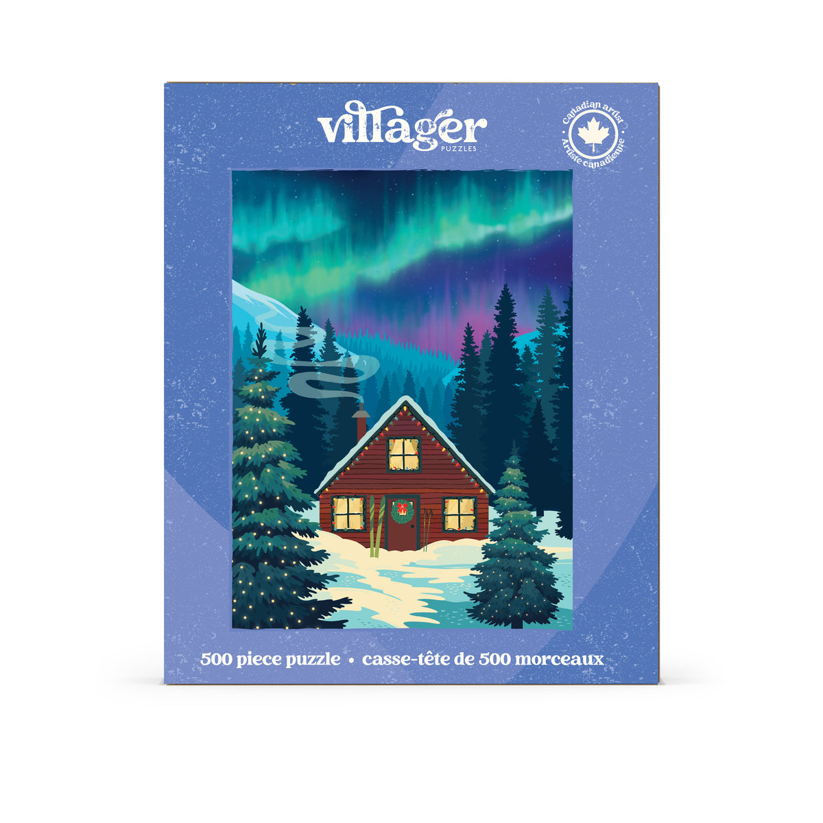 Northern Cabin | 500-Piece Puzzle for Adults | Designed in Canada by Diana Pinnell