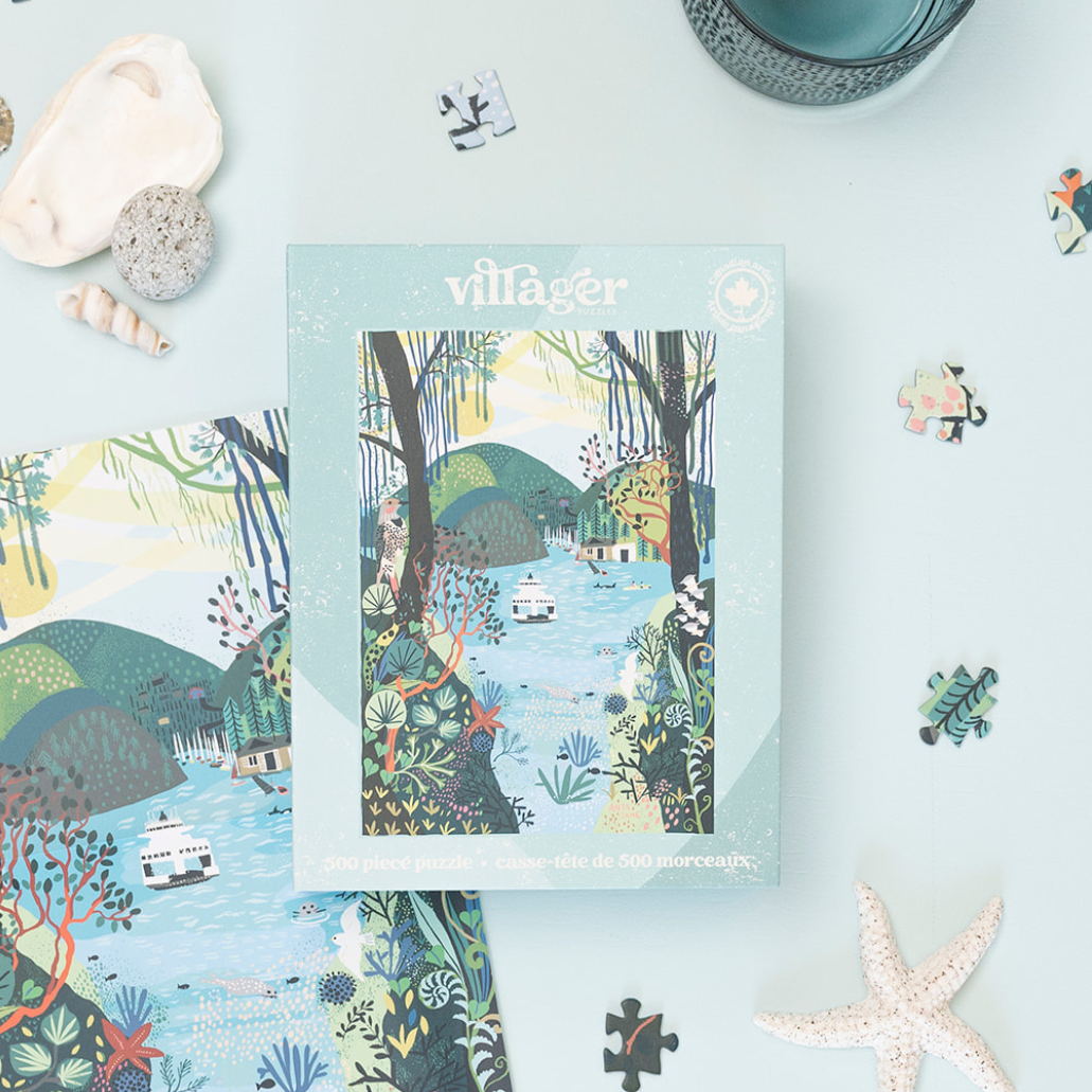 Bowen Island | 500-Piece Puzzle for Adults | Designed in Canada by Anja Jane
