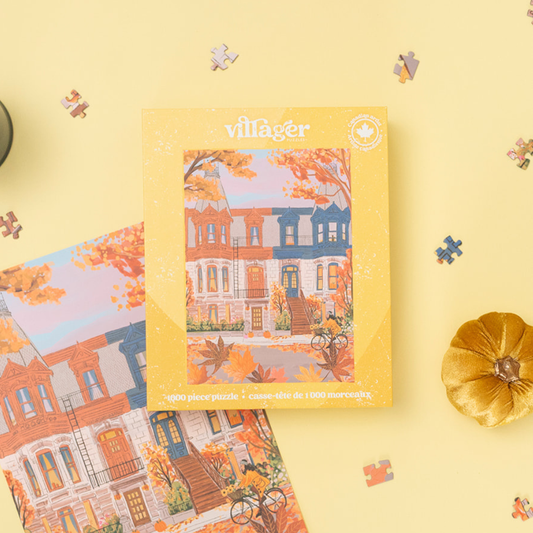 Touring Montreal | 1000-Piece Puzzle for Adults | Designed in Canada by Capri Sadler