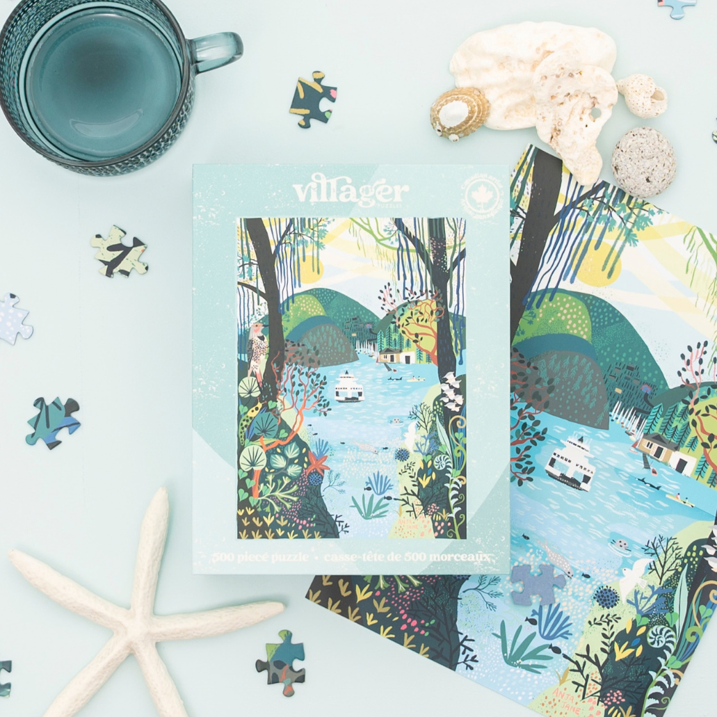 Bowen Island | 500-Piece Puzzle for Adults | Designed in Canada by Anja Jane