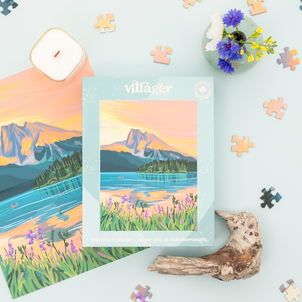 Yoho National Park | 500-Piece Puzzle for Adults | Designed in Canada by Kelsey Voss