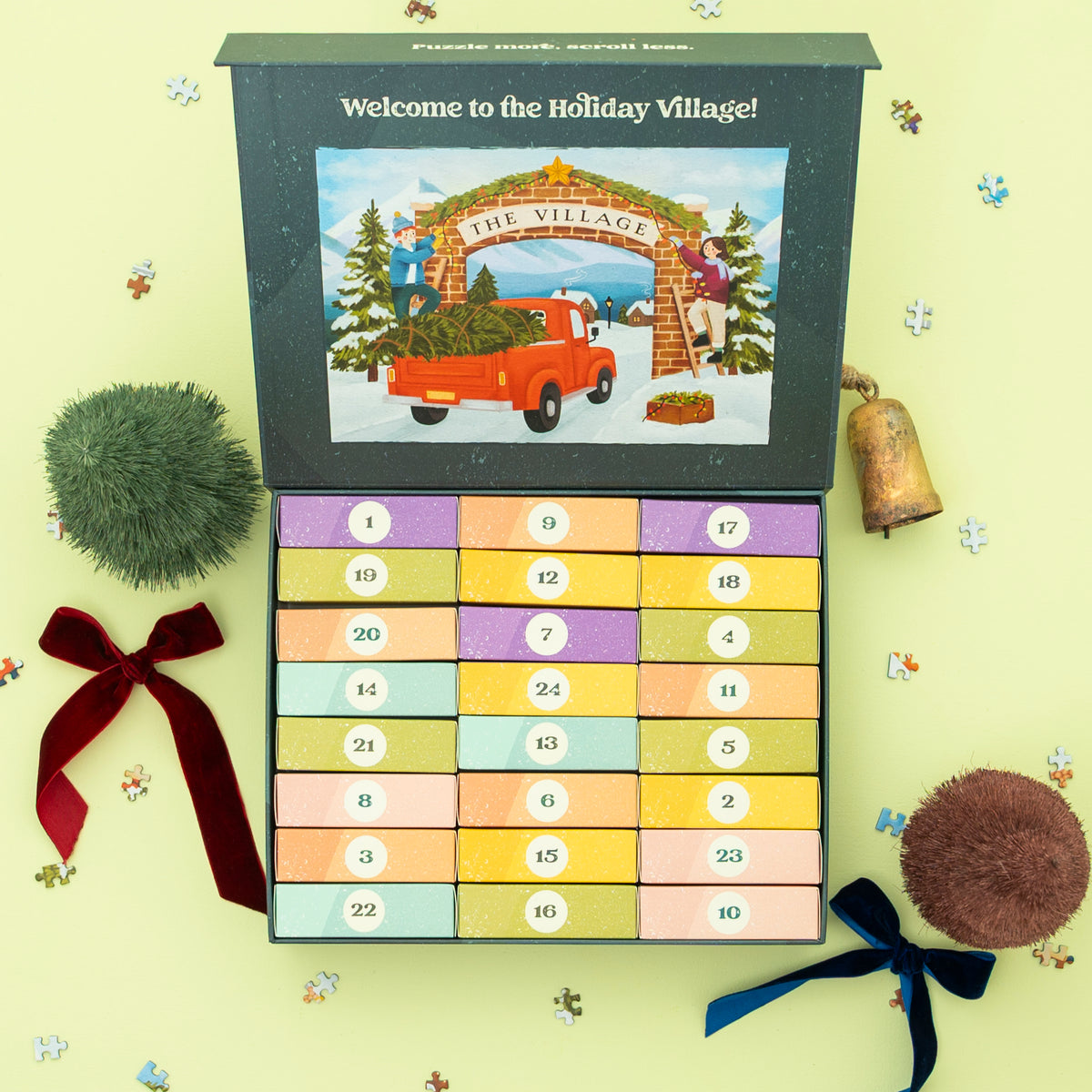 Village Christmas | Special Edition Advent Puzzle | Designed in Canada | LAUNCHES 09.21.26