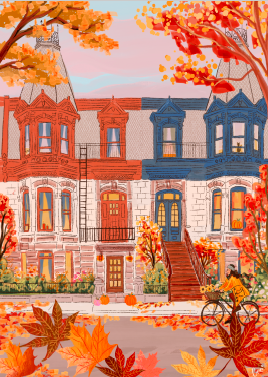 Touring Montreal | 1000-Piece Puzzle for Adults | Designed in Canada by Capri Sadler