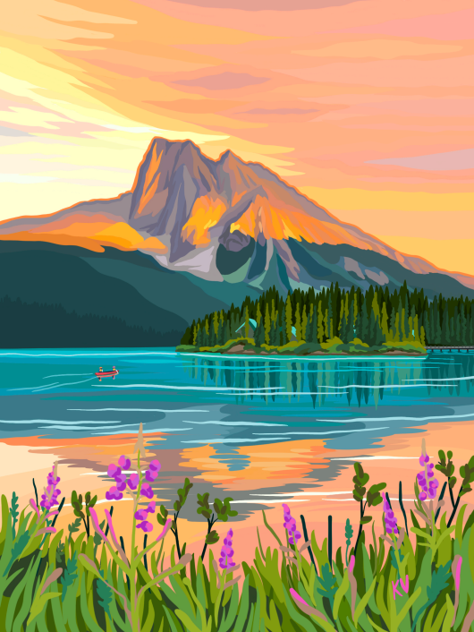 Yoho National Park | 500-Piece Puzzle for Adults | Designed in Canada by Kelsey Voss